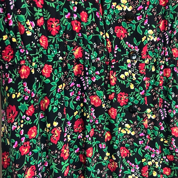 Vintage Liz Claiborne Floral Dress - Picture 5 of 7